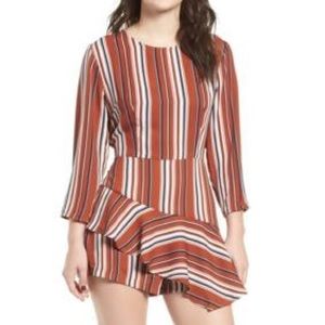 Lush Romper in Burnt Orange